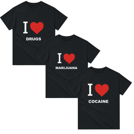 I Love Drugs Bundle Black